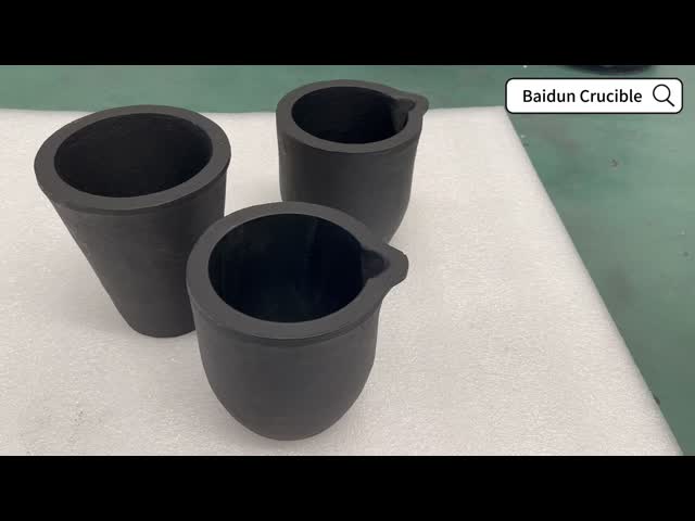 SiC Graphite Crucible for Gold Melting - High Thermal Conductivity