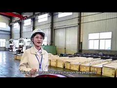 Tubos radiantees aletados modificados para requisitos particulares de las hornillas de cerámica del tubo del carburo de silicio video