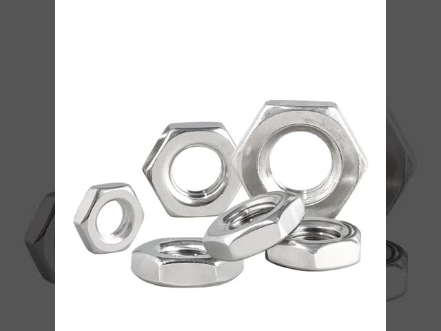 Stainless Steel Hex Thin Nut DIN439 ISO4035 M3-M24