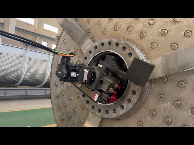 40 Inches Id Mounted Pneumatic Flange Facer Innovative Portable Facing Machine