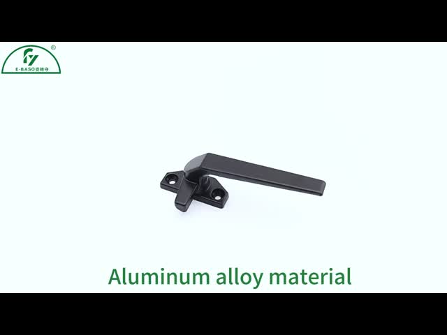 Aluminium Window Accessories Single Point alloy Alloy Casement Window Handle 7 Shape