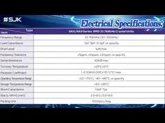 China 6B Series HC-49S/SS Crystal Unit 3.0MHz To 100.0MHz With Tight Tolerance And Stability For Security Systems supplier