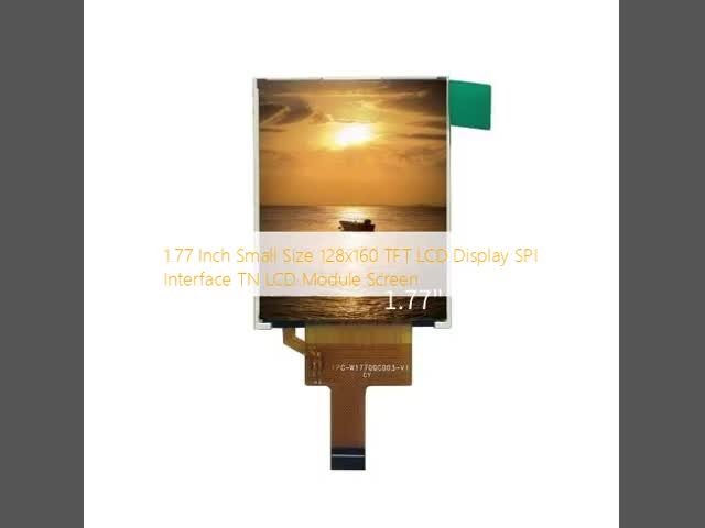 1.77 Inch Micro TFT Display 128x160 Resolution TFT LCD Display With SPI Interface