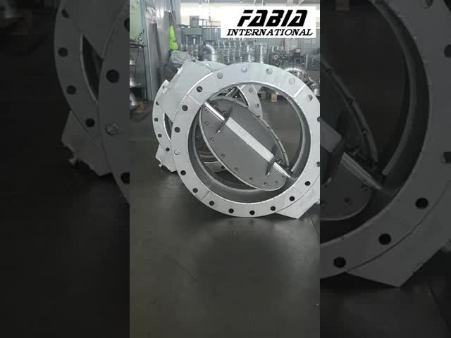 Flue Gas Butterfly Valve Industrial Butterfly Valve  Air Valve