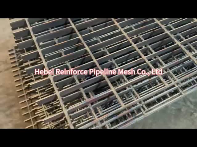 Serrated Swage Locked Metal Grating 1.2M Width For Walkway Floor