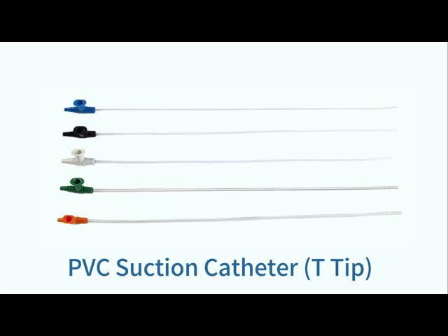 Latex-Free Medical Sterile Disposable PVC Suction Catheter Ideal for Hospital & Home Care Use​