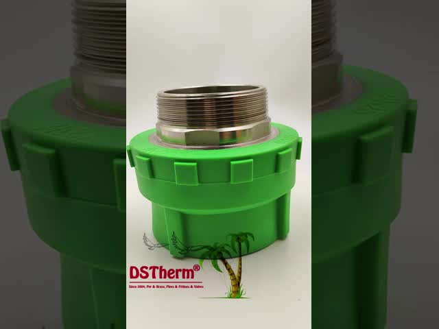 PPR Male Threaded Coupling Plastic PPR Pipe Fittings 75*2 1/2