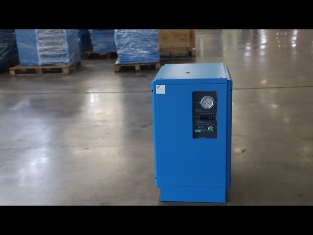 Jufeng 1.6m³/min Screw Air Compressor Dedicated Refrigerated Dryer