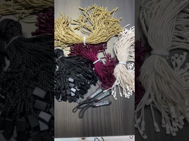 Waterproof Braided Nylon Clothing Tag Fasteners Snap Lock Pin Loop
