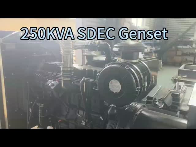 Tongchai TCR200 Engine Open Diesel Generators Sets 200kw 250KVA
