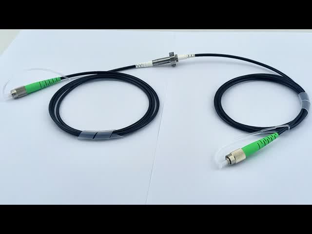Single Channel Fiber Optic Rotary Joint  With Single Mode FC/PC Connector