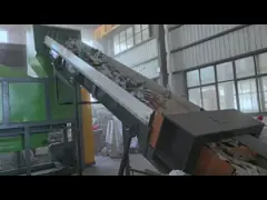 1500kg/Hr PP PE Film Washing Line Plastic Recycling Machine Customerized video