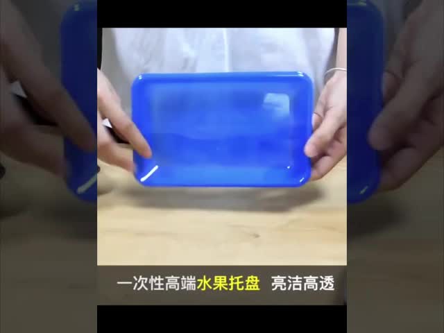 Wholesale disposable meat roll box food grade high-grade plastic box antifreeze meat slice box with lid