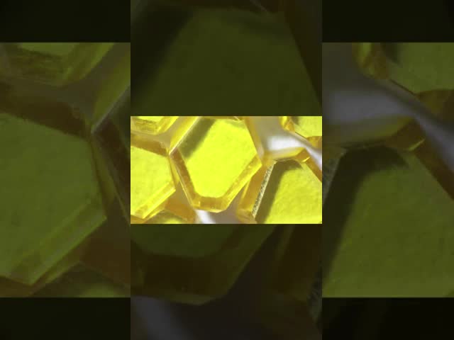 JSD23 MCD Placa de diamante amarelo 1,0 mm - 6,0 mm Forma quase quadrada