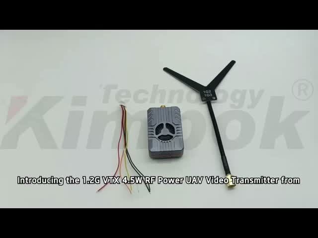 1.2G 4.5W FPV VTX Wireless Video Transmitter 16CH Long-distance Transmission FPV RC Drone