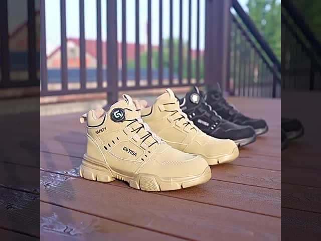 Breathable Work Safety Shoes for Men and Women Anti-Puncture Anti-Smash Lightweight Steel Toe Smart Buckle Summer Work Shoes