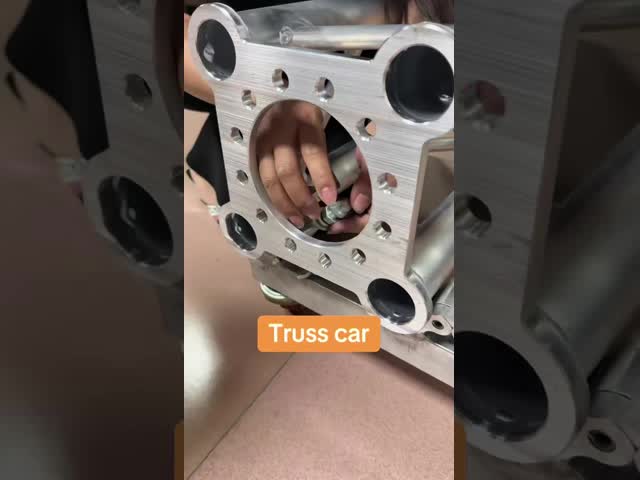 290mm 238mmx238mm Aluminum Alloy 6082-T6 Truss Dolly Kit with Spigot or Screw Connect for Easy Transport truss car