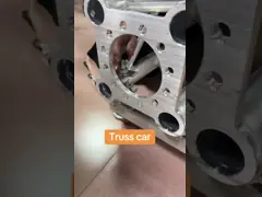 290mm 238mmx238mm Aluminum Alloy 6082-T6 Truss Dolly Kit with Spigot or Screw Connect for Easy Transport truss car