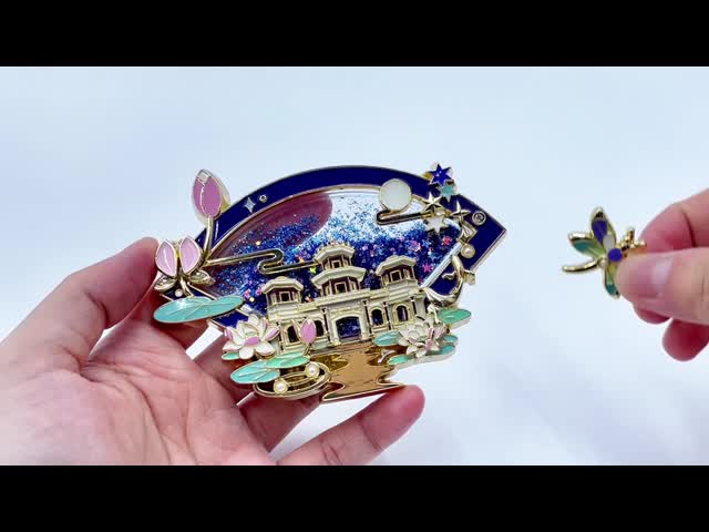 Zinc Alloy Imitation Hard Enamel Fridge Magnet