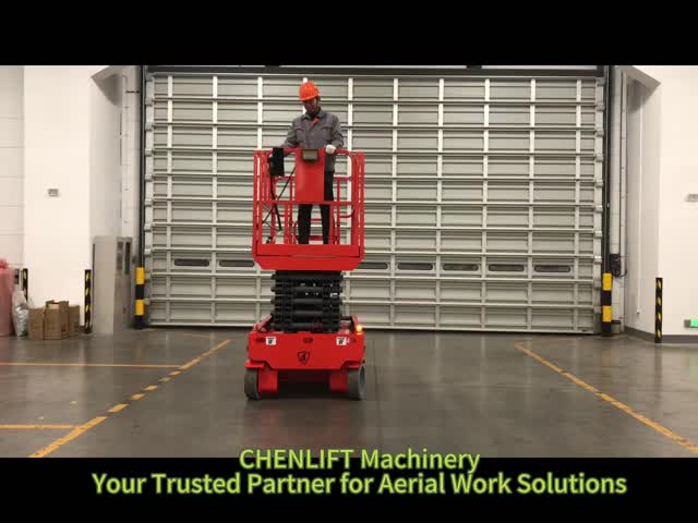 8m 450Kg Loading Self-propelled Scissor Lift Electrical Driving with CE certificate