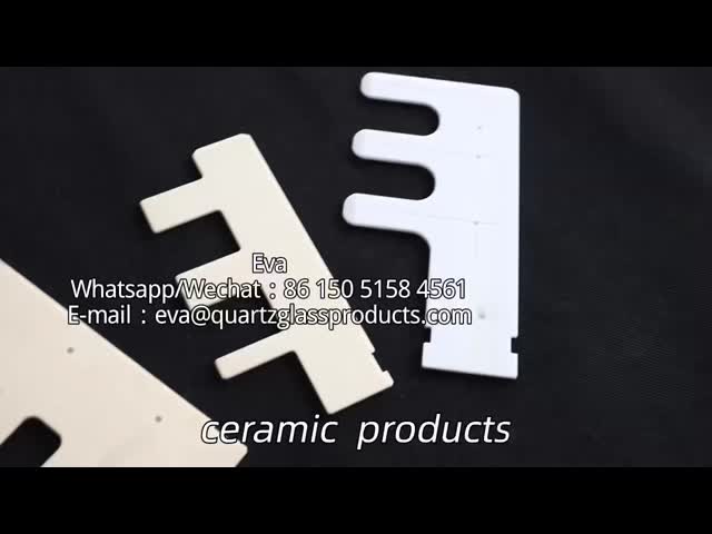 High Temperature 96% 99% 99.5% Al2O3 Alumina Precision Ceramics Insulating Spare Parts