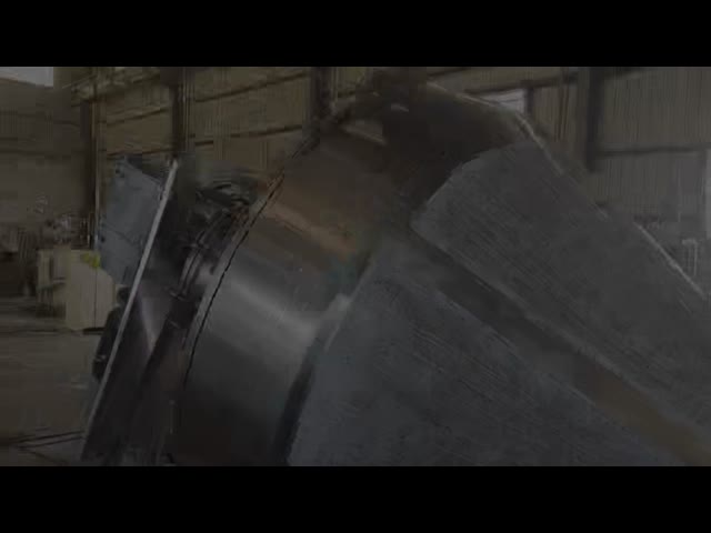 Industrial Agitated Vacuum Dryer , Remote Control Rotary Cone Vacuum Dryer