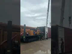 260 Meters Pneumatic Drilling Rig Crawler Mounted Water Well Machine Tunnel