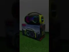 60W Portable Party Speaker with LED Lighting and Bluetooth Connectivity for Unforgettable Party Sound Experience