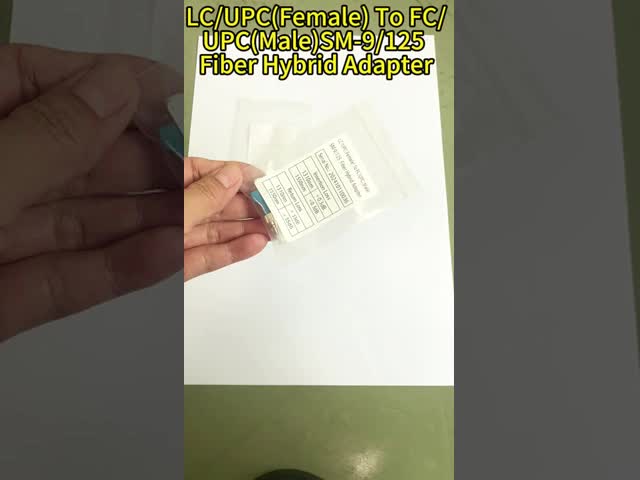 Simplex LC 4dB Singlemode APC Fiber Optic Attenuator for CATV and Communication Systems