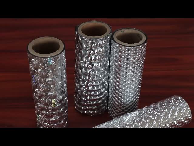 Bopp Hologram 3D Film , Embossed Lamination Film For Packaging Supporting Samples