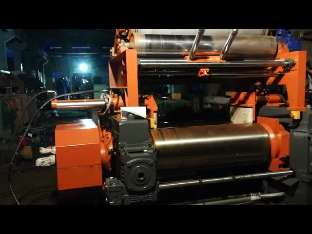 XK-250 Open Mixing Mill / Rubber Mixing Equipment for Laboratory