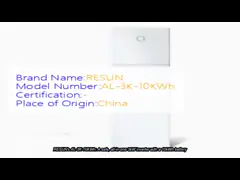 AL-3K-10KWh 3KW Household Inverter 10KWh Battery Safety All-in-One Unit with Modbus/RS485/CAN Protocol