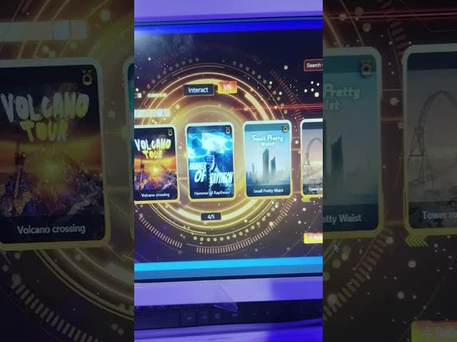 Electric Vr Simulator Machine 9d Virtual Reality Simulator 4K Resolution For Theme Park