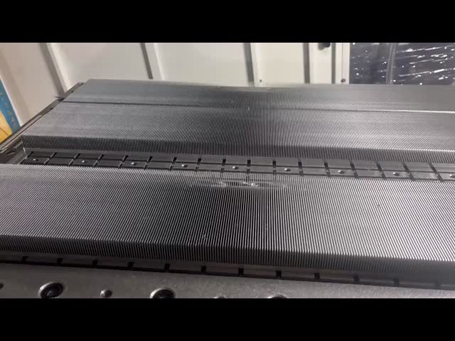 CNC Machined VGA Extruded Aluminum Heatsinks Copper Alloy Material