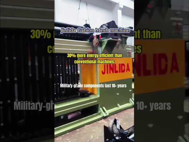 Intelligent CNC Gabion Mesh Machine