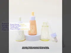 Impresión con serigrafía botellas de goteador de suero personalizables para sus productos