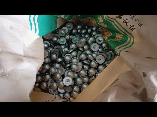 Perforated Base Metal Insulation Hangers 22mm or 28mm Diameter Stainless Steel Dome Caps for Air System