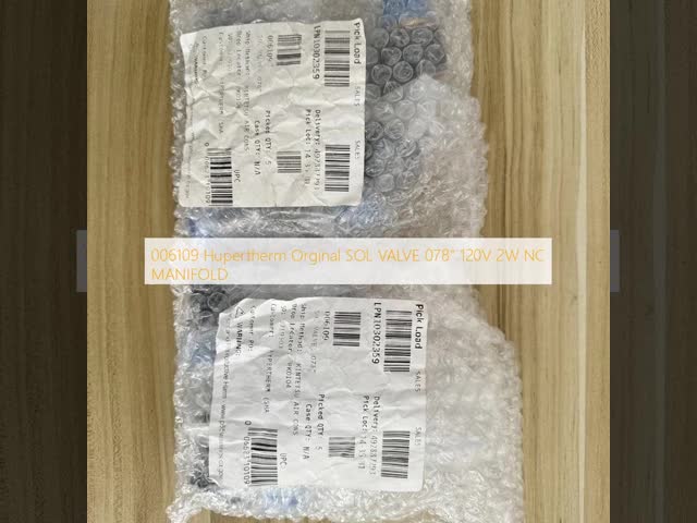 006109 Hupertherm  Orginal  SOL VALVE 078