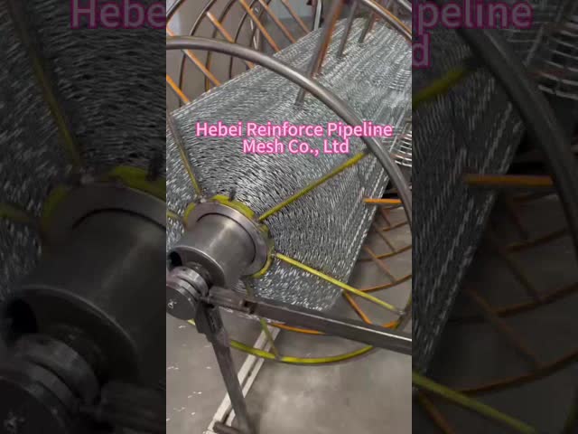 2.4 MM Welded CWC Pipeline Reinforced Mesh Galvanized Wire