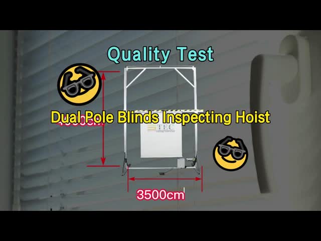 Dual Pole Roller Blind Inspection Hoist video