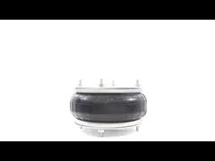 10‘‘×1 Dunlop SP2523 Single Convoluted Rubber Air Spring Assembly with Flange Ring