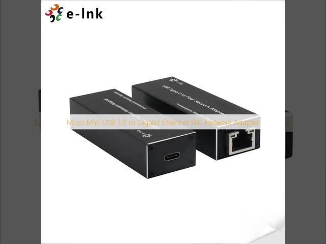 Micro Mini USB 3.0 to Gigabit Ethernet NIC Network Adapter
