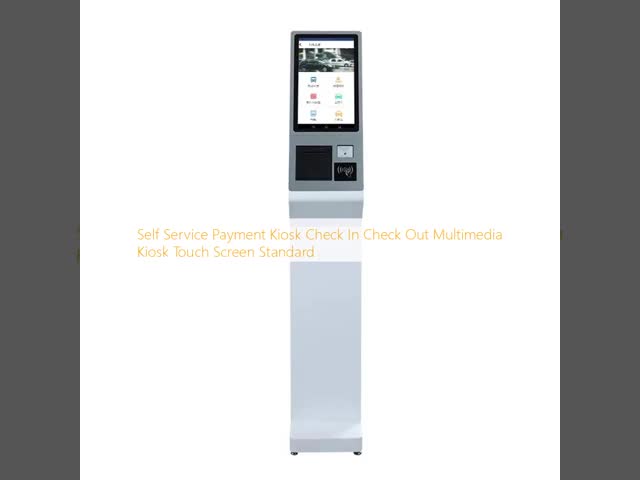 Multimedia Self Service Payment Kiosk