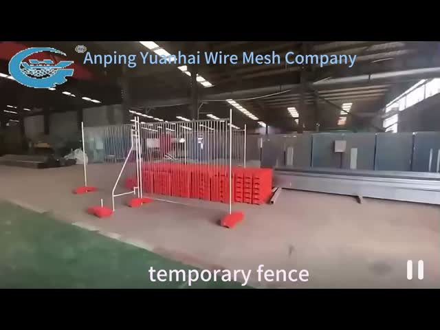 Galvanized Steel Temporary Mesh Fencing 2.1x2.4m 60x150mm