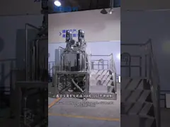 Fixed Type Vacuum Emulsifying Machine 500L for Toothpaste Production Line