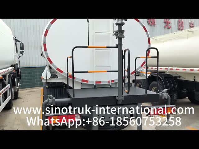 4650 1350mm Wheelbase Water Tank Truck with VGD95 Front Axle Performance and Capacity