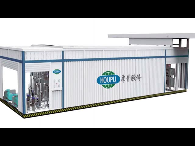 High Intelligent Customizable LNG Refueling Station