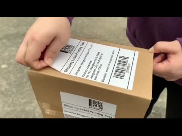 Thermal Adhesive Labels Waterproof And High Definition Printable