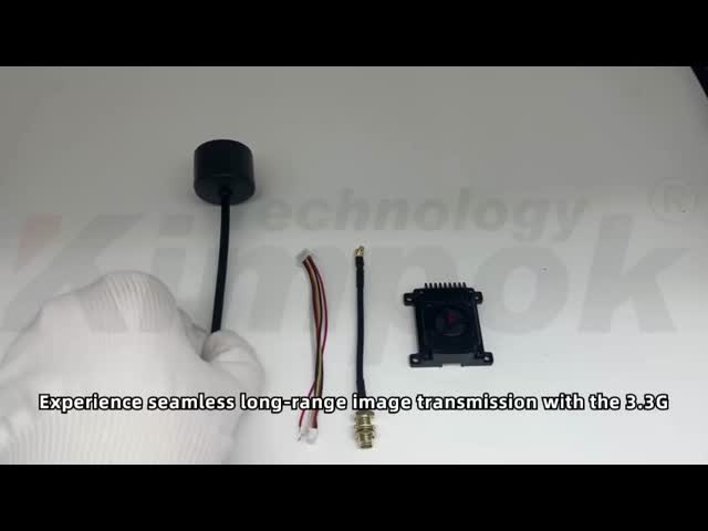 3.3Ghz FPV Wireless VTX 4W 16CH Video Transmitter For FPV Racing Drone Accessories Support IRC