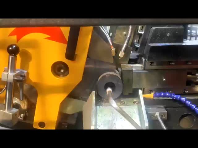 CNC Variable Speed Circular Saw Diagonal Cut 11KW Horizontal